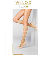 WILOX Womens knee-high socks VITAL 40 DEN