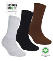Wilox womens organic cotton RIB socks