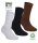 Wilox womens organic cotton RIB socks