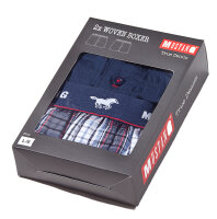 Mustang Herren Boxershorts WOVEN 2er Pack
