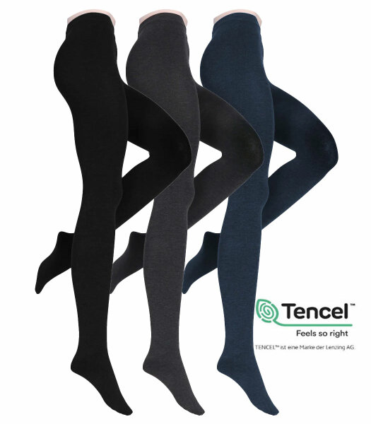Wilox ladies thermal knitted tights PREMIUM MODAL COSY