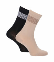 Socks made from soft viscose 2-pack