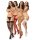 Hold-up stockings made of fine mesh 20 DEN