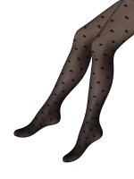 Mura Sommer-Strumpfhose mit Blümchen FIOCCHETTI 15 DEN
