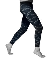 Mens leggings with car pattern CARS 60 DEN