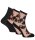 Fancy socks with roses in a pack of 2