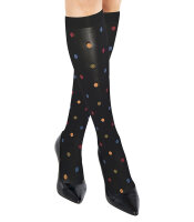 Opaque fine knee socks with dots DOTTY 70 DEN