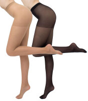 Support tights with gradual compression RELAX 30 DEN