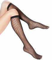Knee socks with dots PUNTINA 20DEN