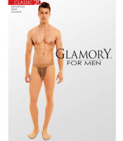 Transparent mens tights Classic 20 DEN