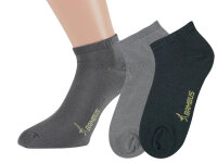 Unisex Bambus Sneaker Socken - 3 Paar