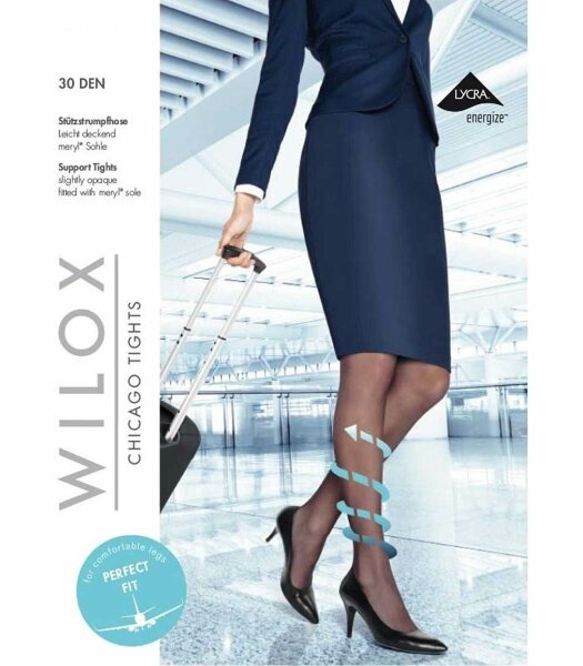 Support tights from the Airline Collection CHICAGO 30 DEN