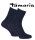 Boot socks with braid pattern