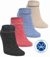 Herren Sneaker-Socken Linen Blend