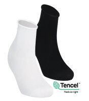 Womens short sock with rolled edge Gold PREMIUM made of...