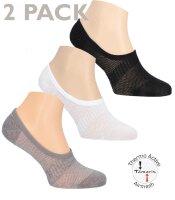 Cotton knitted footies 2 pairs