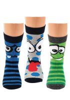 Kids socks "FACE" - 3 pairs