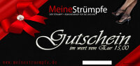 Geschenkgutscheine 15,- 30,- und 50,- Euro