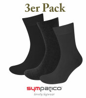3 pairs of mens and womens cotton socks Basic Line