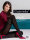 Gabriella Strumpfhose mit glitzernden Streifen KATE 3D