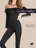 Exclusive tights with dots made of microfibre ELLEN 3D