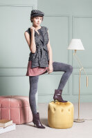 Gabriella Strumpfhose mit Blüten Muster FIONA 3D