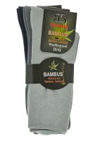 Harmony Bambus Strumpf Silbertöne - 3 Paar
