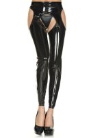 Music Legs Wetlook Pantyhose - Leggings
