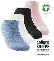 Ladies sneaker socks ORGANIC COTTON