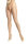 Glänzende luxuriöse Ouvert Strumpfhose P105 20DEN beige-S/M