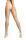 Glänzende luxuriöse Ouvert Strumpfhose P105 20DEN beige-S/M