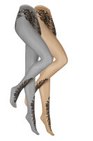KUNERT Strumpfhose mit Ornamenten in Tattoo-Optik 20 DEN