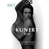 Kunert Netz Strumpfhose aus nachhaltigen Materialien BLUE