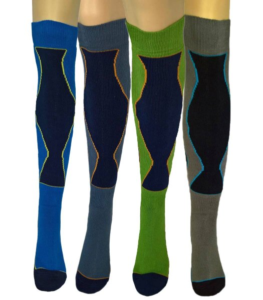 Frottee-Kniestrümpfe aus 90% Baumwolle SPORT WINTER ACTIVE