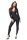 Bodystocking wetlook & glamour with open crotch B800