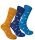 Fashionable mens cotton socks with crabs