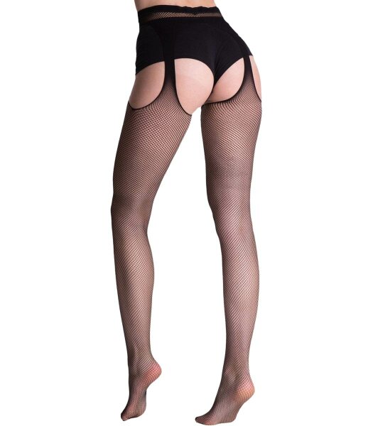 Trasparenze Fishnet Strip Panty SILENE 20DEN